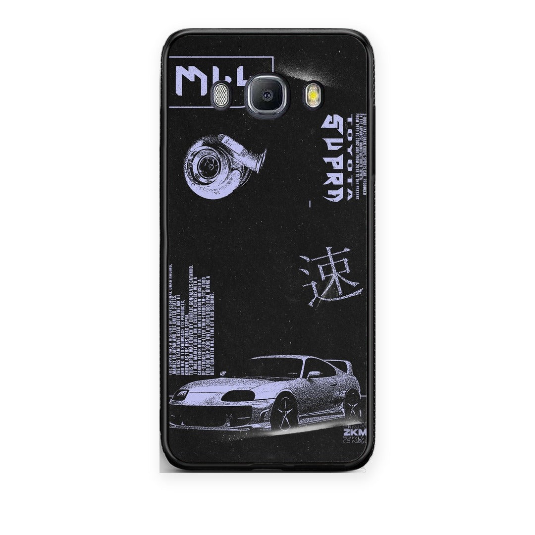 Θήκη Samsung Galaxy J7 2016 Tokyo Drift από τη Smartfits με σχέδιο στο πίσω μέρος και μαύρο περίβλημα | Samsung Galaxy J7 2016 Tokyo Drift case with colorful back and black bezels