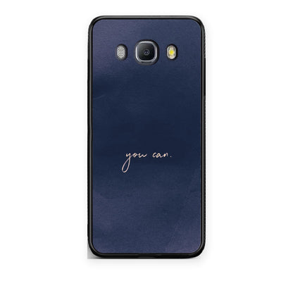 Θήκη Samsung Galaxy J7 2016 You Can από τη Smartfits με σχέδιο στο πίσω μέρος και μαύρο περίβλημα | Samsung Galaxy J7 2016 You Can case with colorful back and black bezels