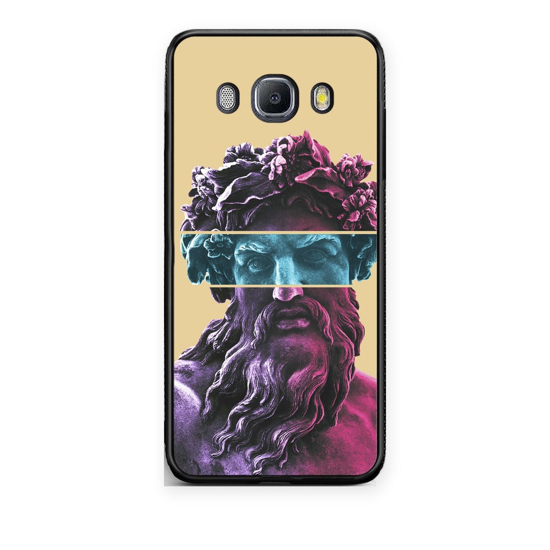 Θήκη Samsung Galaxy J7 2016 Zeus Art από τη Smartfits με σχέδιο στο πίσω μέρος και μαύρο περίβλημα | Samsung Galaxy J7 2016 Zeus Art case with colorful back and black bezels