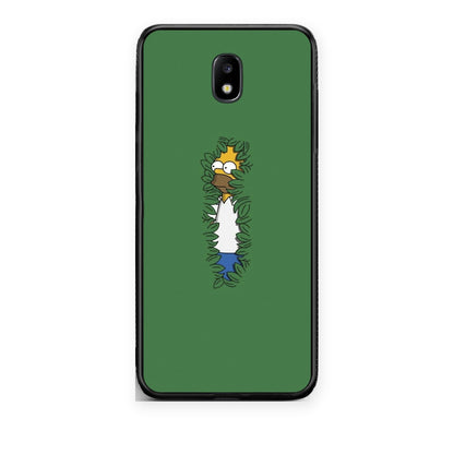 Θήκη Samsung Galaxy J7 2017 Bush Man από τη Smartfits με σχέδιο στο πίσω μέρος και μαύρο περίβλημα | Samsung Galaxy J7 2017 Bush Man case with colorful back and black bezels