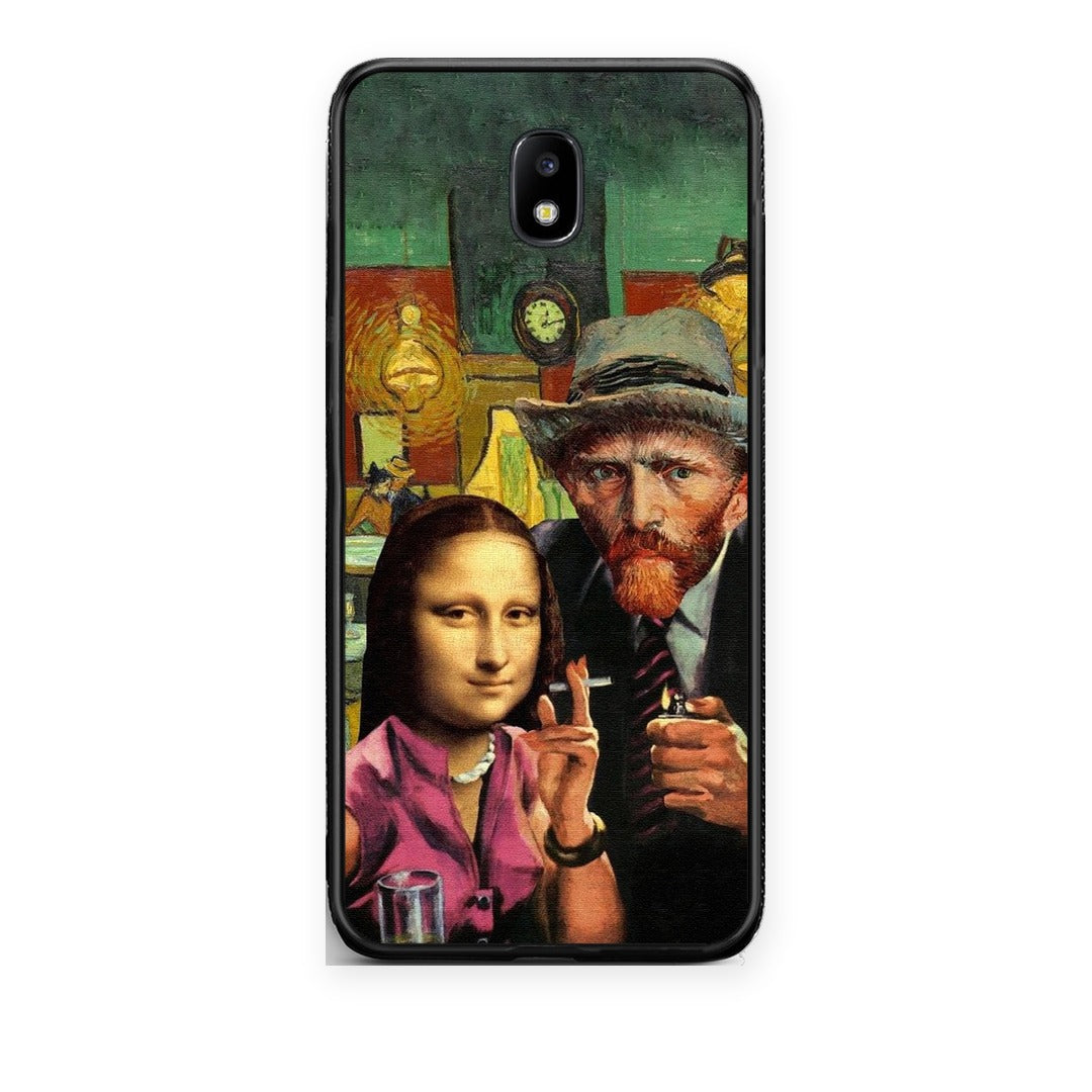 Θήκη Samsung Galaxy J7 2017 Funny Art από τη Smartfits με σχέδιο στο πίσω μέρος και μαύρο περίβλημα | Samsung Galaxy J7 2017 Funny Art case with colorful back and black bezels