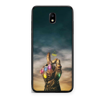 Θήκη Samsung Galaxy J7 2017 Infinity Snap από τη Smartfits με σχέδιο στο πίσω μέρος και μαύρο περίβλημα | Samsung Galaxy J7 2017 Infinity Snap case with colorful back and black bezels