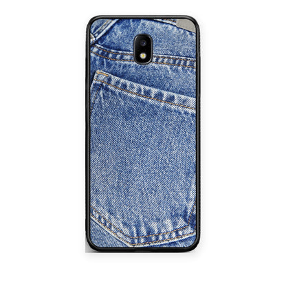Θήκη Samsung Galaxy J7 2017 Jeans Pocket από τη Smartfits με σχέδιο στο πίσω μέρος και μαύρο περίβλημα | Samsung Galaxy J7 2017 Jeans Pocket case with colorful back and black bezels