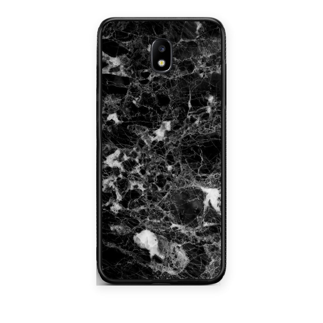 Θήκη Samsung Galaxy J7 2017 Marble Male από τη Smartfits με σχέδιο στο πίσω μέρος και μαύρο περίβλημα | Samsung Galaxy J7 2017 Marble Male case with colorful back and black bezels