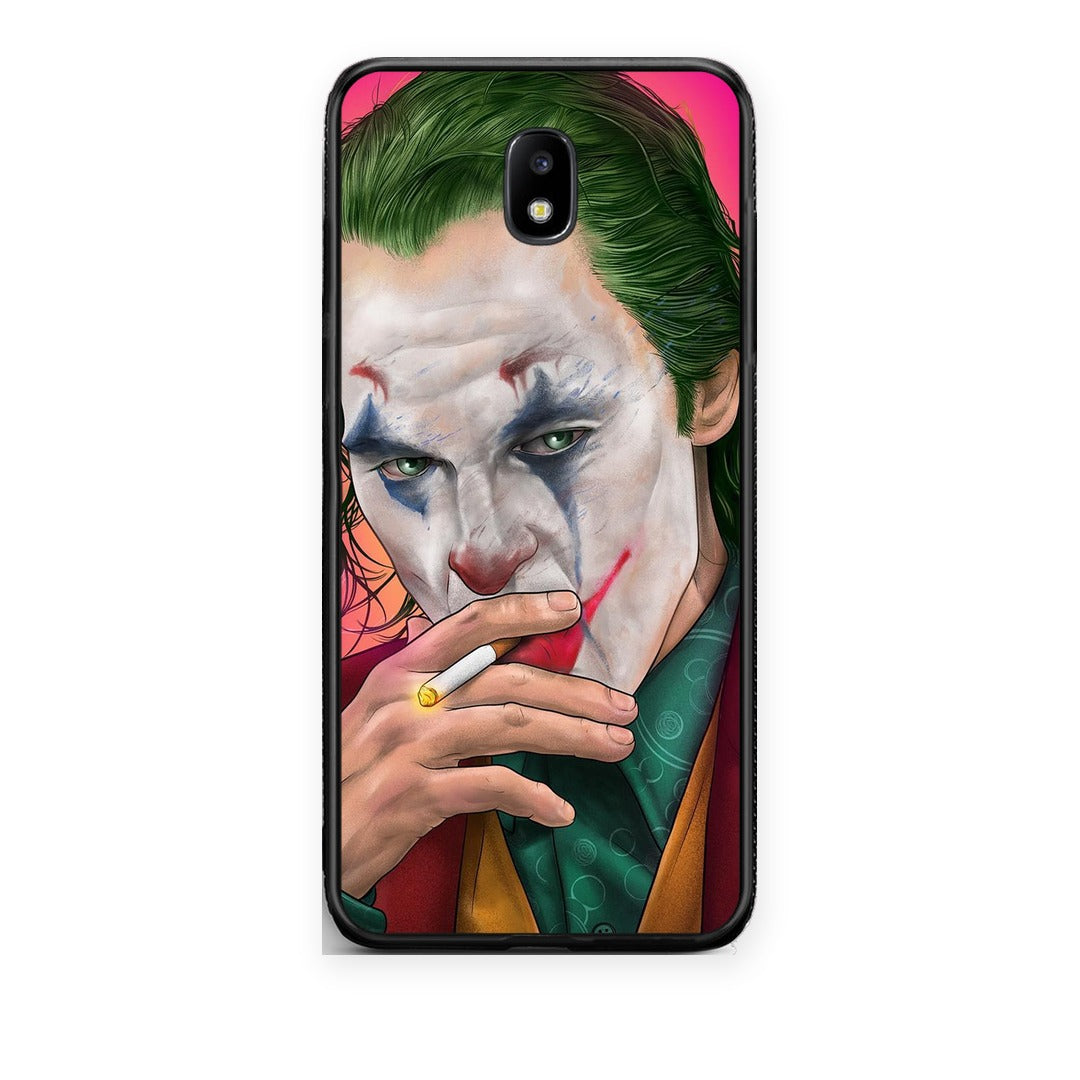 Θήκη Samsung Galaxy J7 2017 PopArt JokesOnU από τη Smartfits με σχέδιο στο πίσω μέρος και μαύρο περίβλημα | Samsung Galaxy J7 2017 PopArt JokesOnU case with colorful back and black bezels