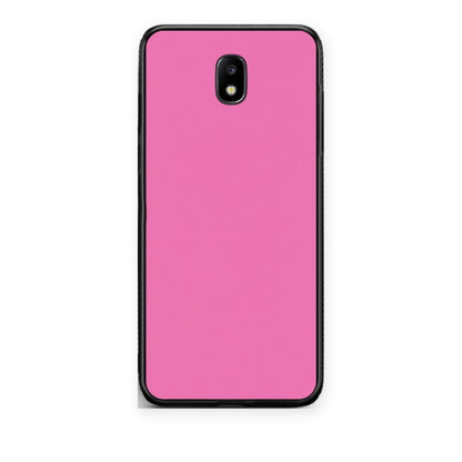 Θήκη Samsung Galaxy J7 2017 Rose Pink από τη Smartfits με σχέδιο στο πίσω μέρος και μαύρο περίβλημα | Samsung Galaxy J7 2017 Rose Pink case with colorful back and black bezels