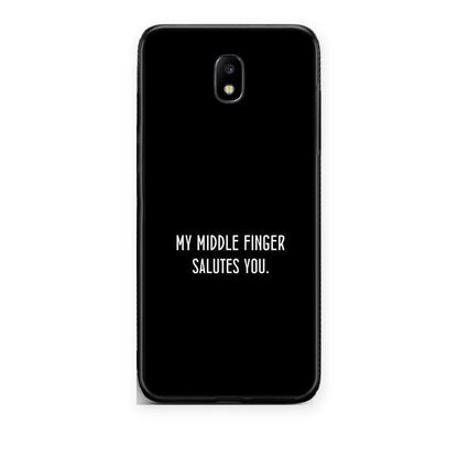 Θήκη Samsung Galaxy J7 2017 Salute από τη Smartfits με σχέδιο στο πίσω μέρος και μαύρο περίβλημα | Samsung Galaxy J7 2017 Salute case with colorful back and black bezels