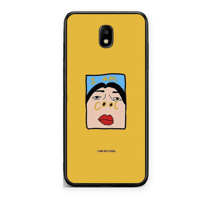 Θήκη Samsung Galaxy J7 2017 So Cool από τη Smartfits με σχέδιο στο πίσω μέρος και μαύρο περίβλημα | Samsung Galaxy J7 2017 So Cool case with colorful back and black bezels