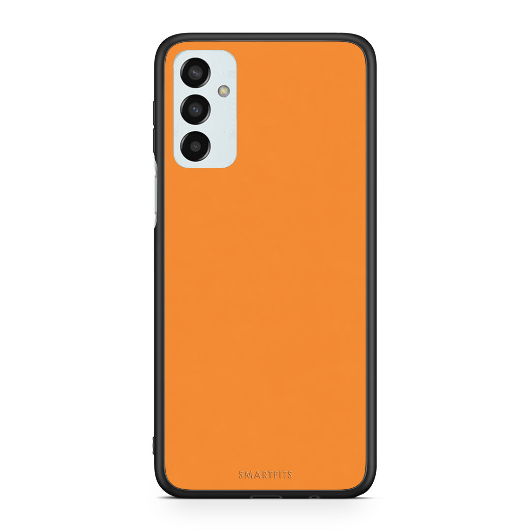 Θήκη Samsung Galaxy M13 Tangerine Orange από τη Smartfits με σχέδιο στο πίσω μέρος και μαύρο περίβλημα | Samsung Galaxy M13 Tangerine Orange case with colorful back and black bezels