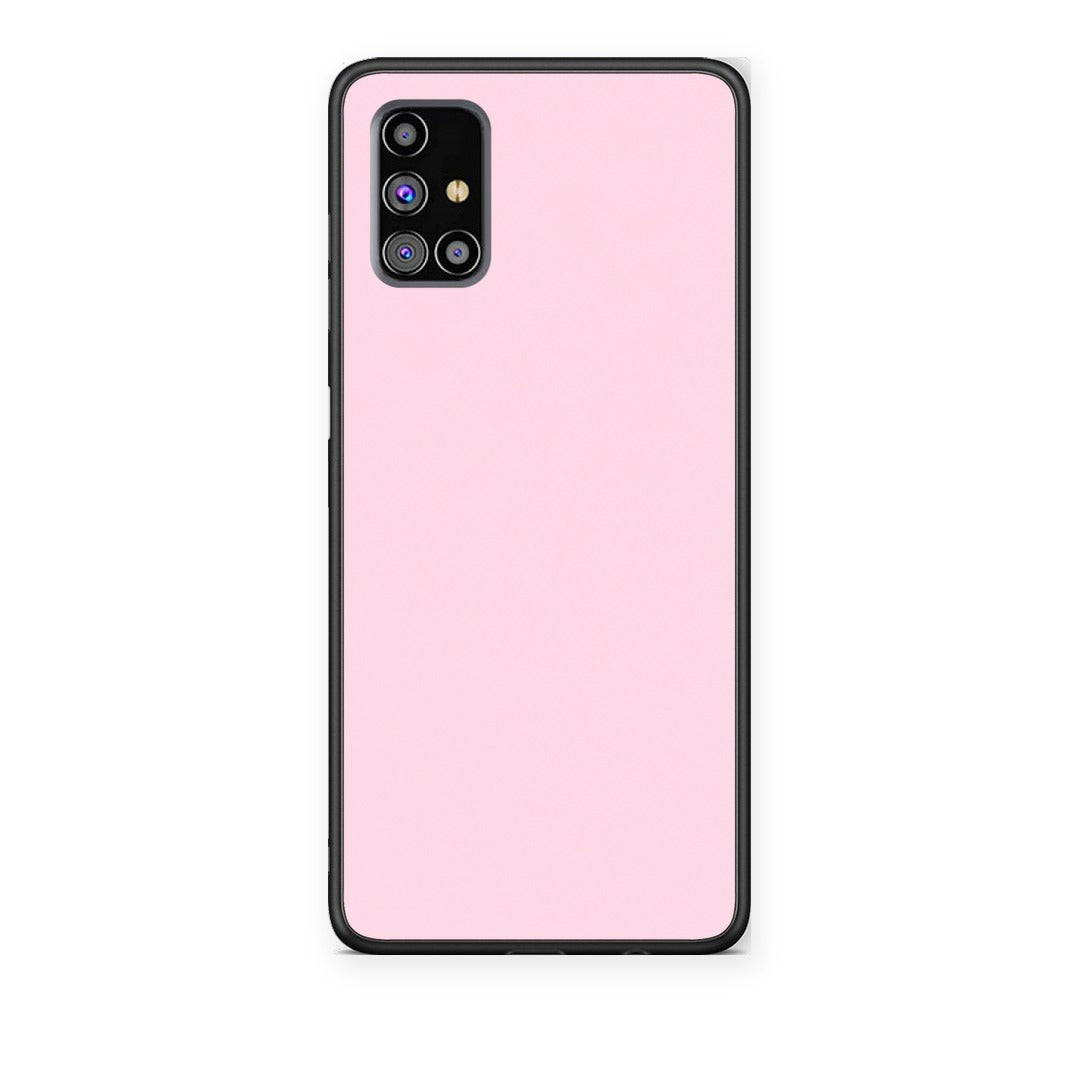 Θήκη Samsung Galaxy M31s Pale Pink από τη Smartfits με σχέδιο στο πίσω μέρος και μαύρο περίβλημα | Samsung Galaxy M31s Pale Pink case with colorful back and black bezels