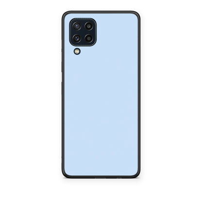 Θήκη Samsung Galaxy M32 4G / M22 Powder Blue από τη Smartfits με σχέδιο στο πίσω μέρος και μαύρο περίβλημα | Samsung Galaxy M32 4G / M22 Powder Blue case with colorful back and black bezels