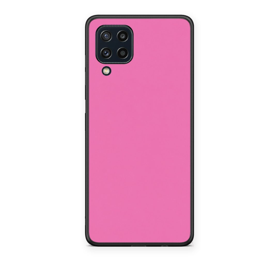 Θήκη Samsung Galaxy M32 4G / M22 Rose Pink από τη Smartfits με σχέδιο στο πίσω μέρος και μαύρο περίβλημα | Samsung Galaxy M32 4G / M22 Rose Pink case with colorful back and black bezels