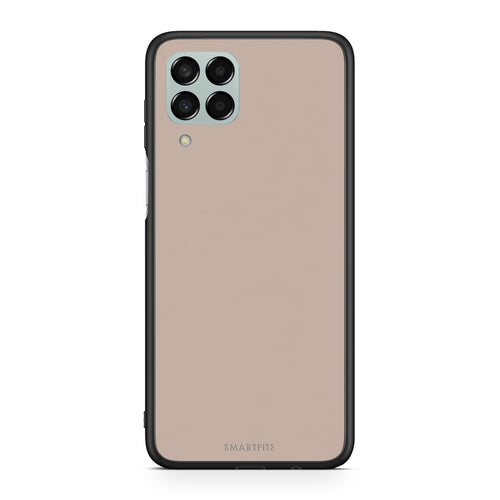 Θήκη Samsung Galaxy M33 Blush Beige από τη Smartfits με σχέδιο στο πίσω μέρος και μαύρο περίβλημα | Samsung Galaxy M33 Blush Beige case with colorful back and black bezels