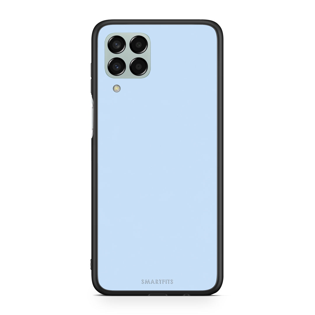 Θήκη Samsung Galaxy M33 Powder Blue από τη Smartfits με σχέδιο στο πίσω μέρος και μαύρο περίβλημα | Samsung Galaxy M33 Powder Blue case with colorful back and black bezels
