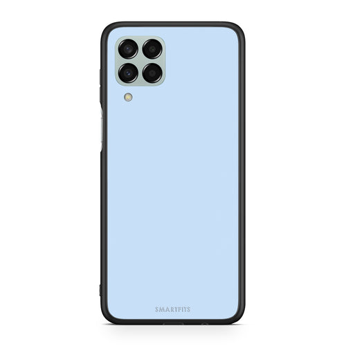 Θήκη Samsung Galaxy M33 Powder Blue από τη Smartfits με σχέδιο στο πίσω μέρος και μαύρο περίβλημα | Samsung Galaxy M33 Powder Blue case with colorful back and black bezels