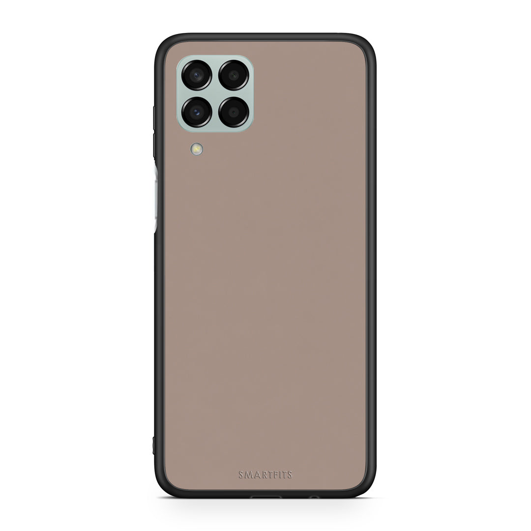 Θήκη Samsung Galaxy M33 Warm Taupe από τη Smartfits με σχέδιο στο πίσω μέρος και μαύρο περίβλημα | Samsung Galaxy M33 Warm Taupe case with colorful back and black bezels