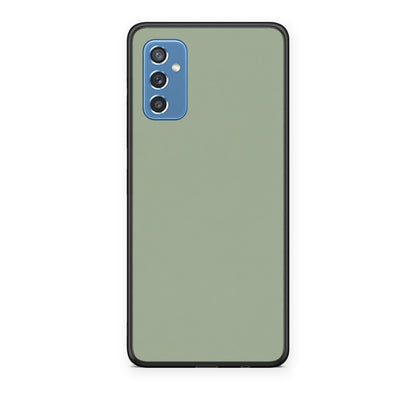 Θήκη Samsung Galaxy M52 5G Sage Green από τη Smartfits με σχέδιο στο πίσω μέρος και μαύρο περίβλημα | Samsung Galaxy M52 5G Sage Green case with colorful back and black bezels