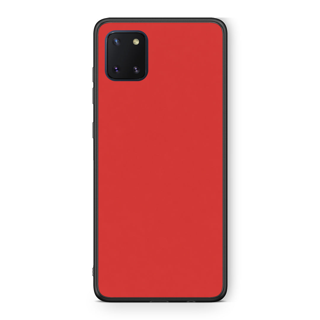 Θήκη Samsung Galaxy Note 10 Lite Poppy Red από τη Smartfits με σχέδιο στο πίσω μέρος και μαύρο περίβλημα | Samsung Galaxy Note 10 Lite Poppy Red case with colorful back and black bezels