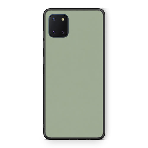 Θήκη Samsung Galaxy Note 10 Lite Sage Green από τη Smartfits με σχέδιο στο πίσω μέρος και μαύρο περίβλημα | Samsung Galaxy Note 10 Lite Sage Green case with colorful back and black bezels