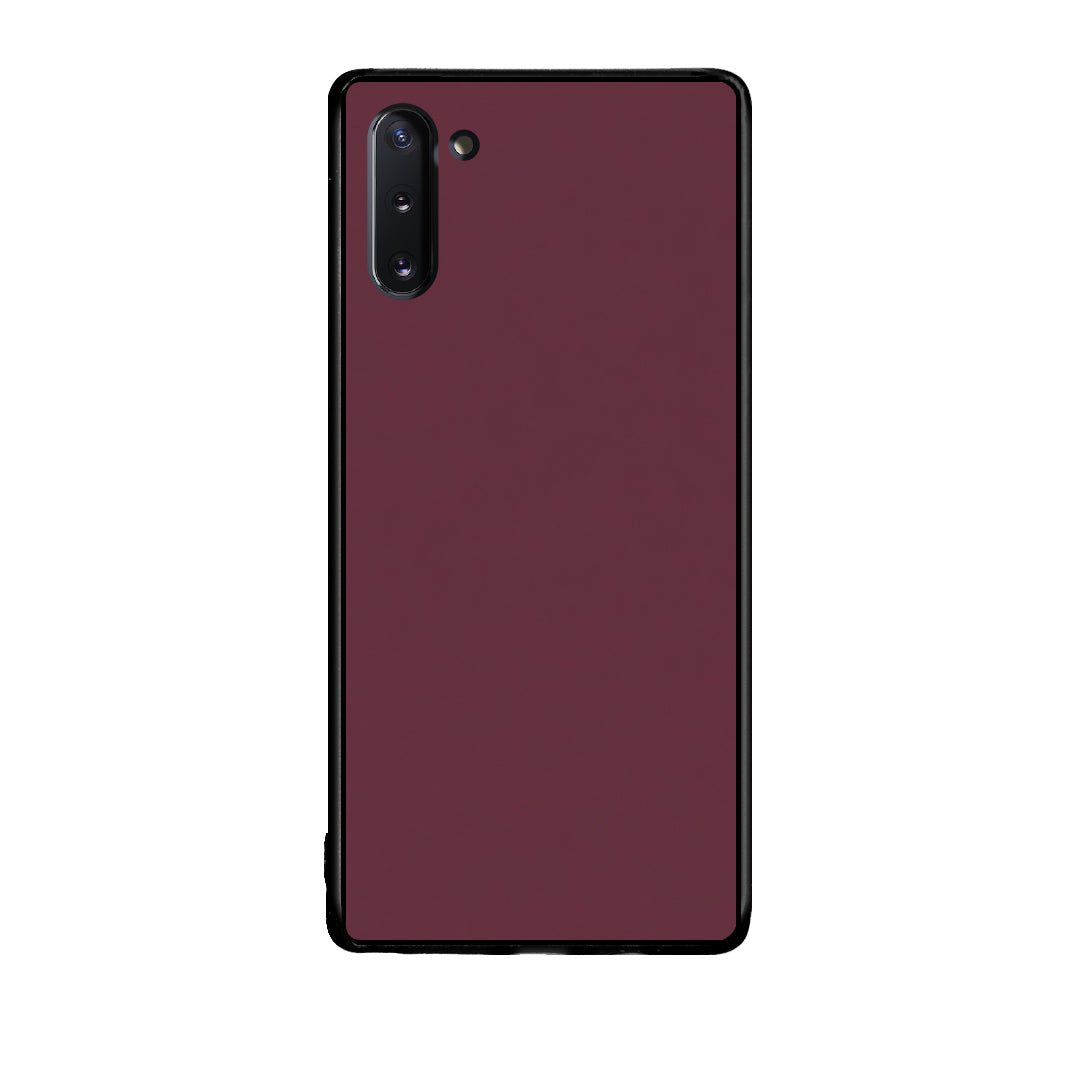 Θήκη Samsung Galaxy Note 10 Muted Burgundy από τη Smartfits με σχέδιο στο πίσω μέρος και μαύρο περίβλημα | Samsung Galaxy Note 10 Muted Burgundy case with colorful back and black bezels