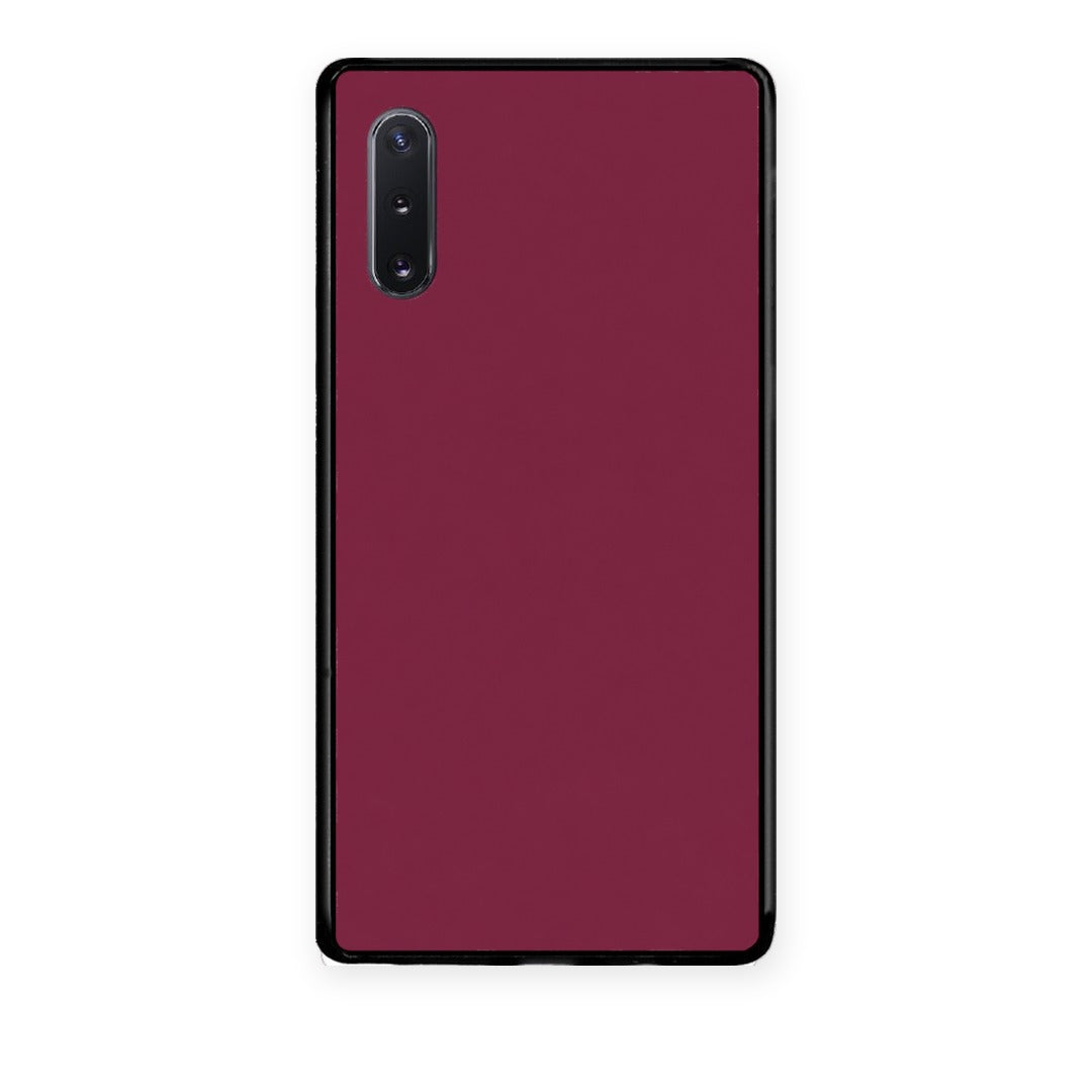 Θήκη Samsung Galaxy Note 10+ Burgundy από τη Smartfits με σχέδιο στο πίσω μέρος και μαύρο περίβλημα | Samsung Galaxy Note 10+ Burgundy case with colorful back and black bezels