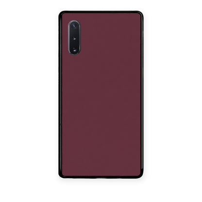 Θήκη Samsung Galaxy Note 10+ Muted Burgundy από τη Smartfits με σχέδιο στο πίσω μέρος και μαύρο περίβλημα | Samsung Galaxy Note 10+ Muted Burgundy case with colorful back and black bezels