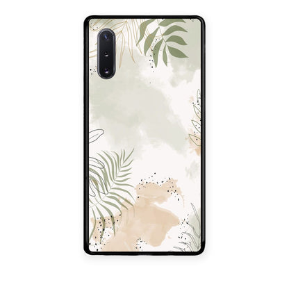 Θήκη Samsung Galaxy Note 10+ Nude Plants από τη Smartfits με σχέδιο στο πίσω μέρος και μαύρο περίβλημα | Samsung Galaxy Note 10+ Nude Plants case with colorful back and black bezels