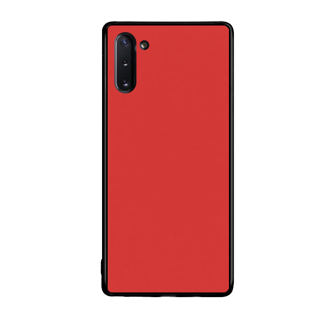 Θήκη Samsung Galaxy Note 10 Poppy Red από τη Smartfits με σχέδιο στο πίσω μέρος και μαύρο περίβλημα | Samsung Galaxy Note 10 Poppy Red case with colorful back and black bezels