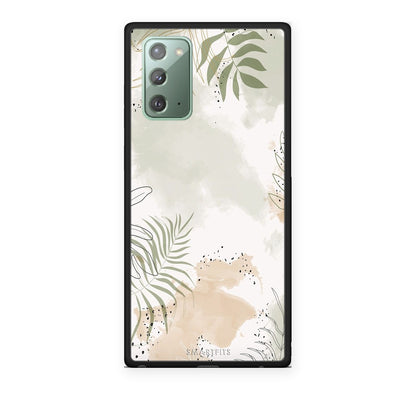 Θήκη Samsung Galaxy Note 20 Nude Plants από τη Smartfits με σχέδιο στο πίσω μέρος και μαύρο περίβλημα | Samsung Galaxy Note 20 Nude Plants case with colorful back and black bezels