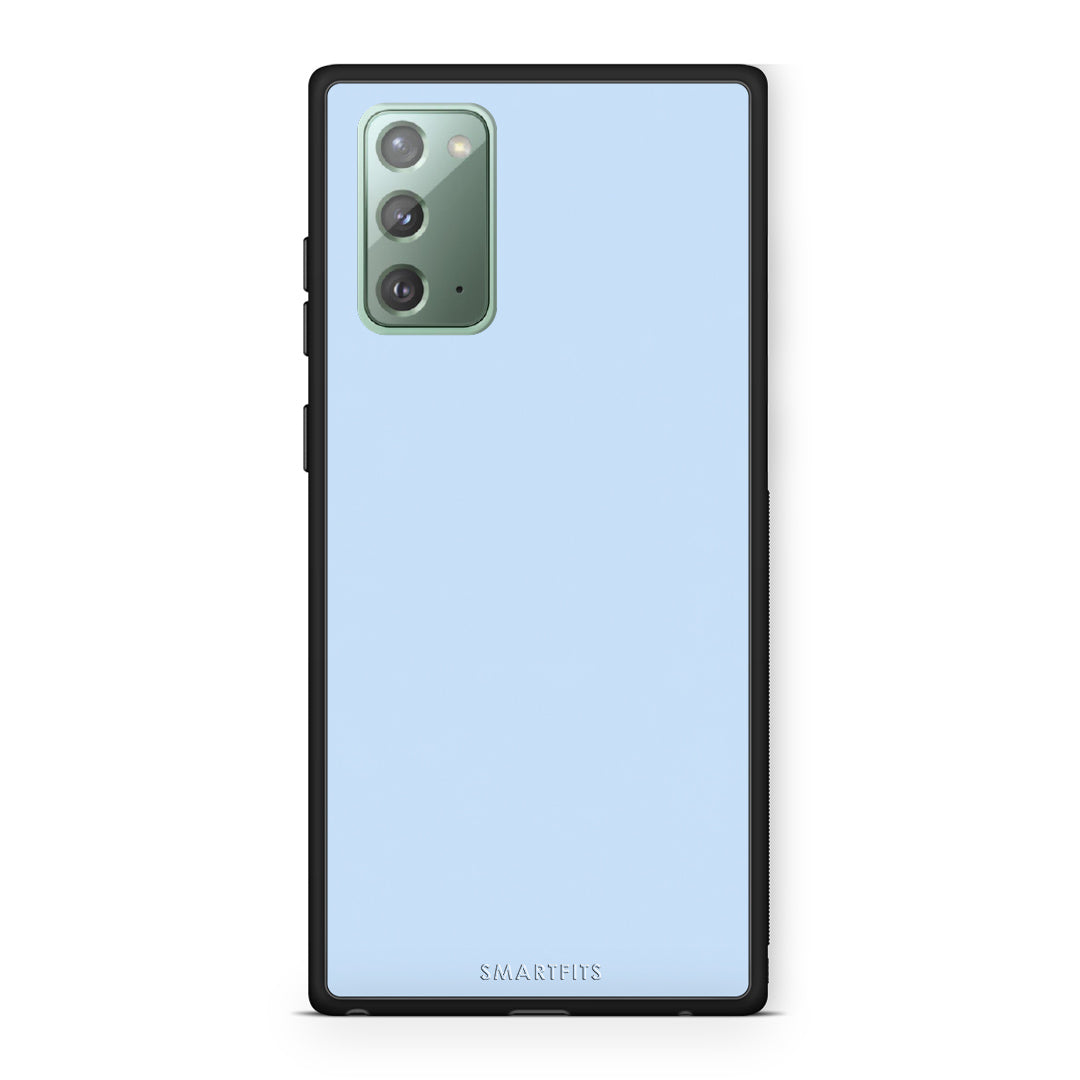 Θήκη Samsung Galaxy Note 20 Powder Blue από τη Smartfits με σχέδιο στο πίσω μέρος και μαύρο περίβλημα | Samsung Galaxy Note 20 Powder Blue case with colorful back and black bezels
