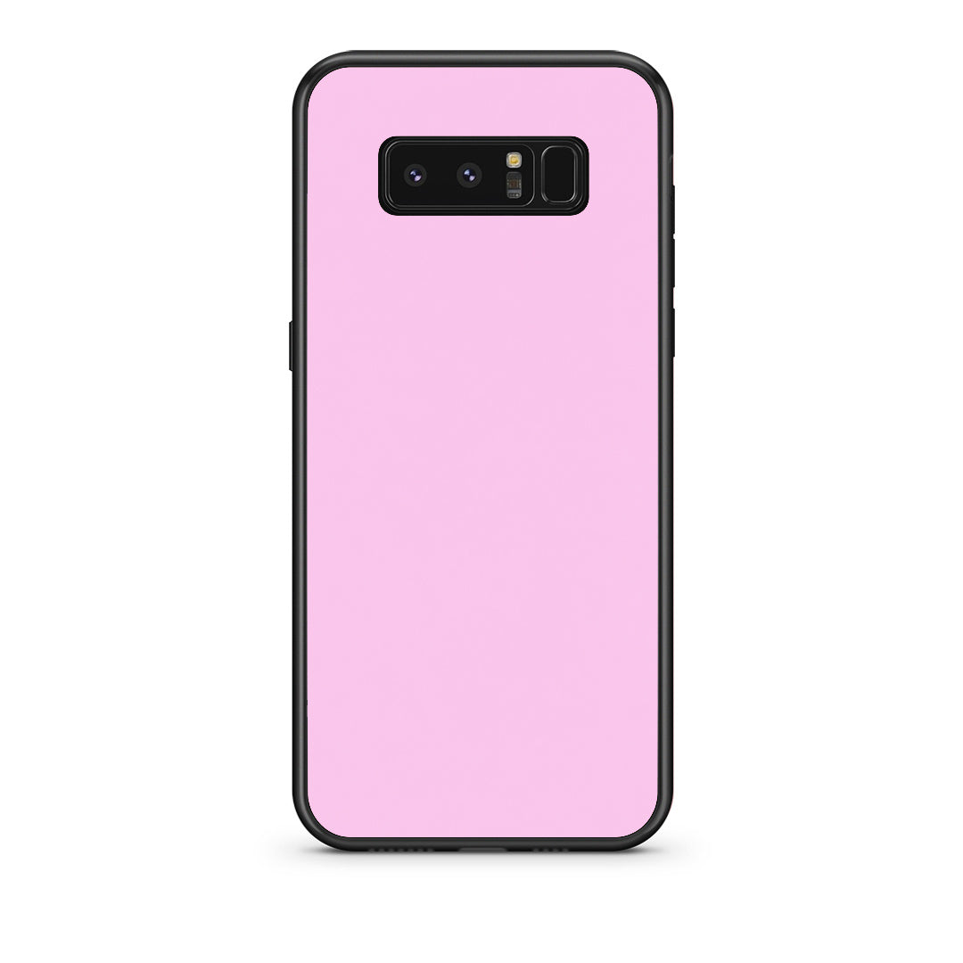 Θήκη Samsung Galaxy Note 8 Cotton Candy Pink από τη Smartfits με σχέδιο στο πίσω μέρος και μαύρο περίβλημα | Samsung Galaxy Note 8 Cotton Candy Pink case with colorful back and black bezels