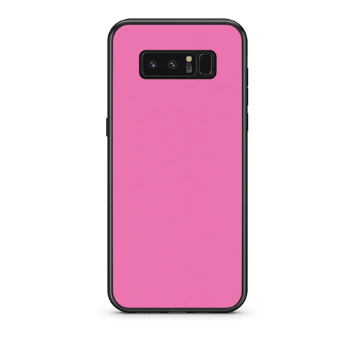 Θήκη Samsung Galaxy Note 8 Rose Pink από τη Smartfits με σχέδιο στο πίσω μέρος και μαύρο περίβλημα | Samsung Galaxy Note 8 Rose Pink case with colorful back and black bezels