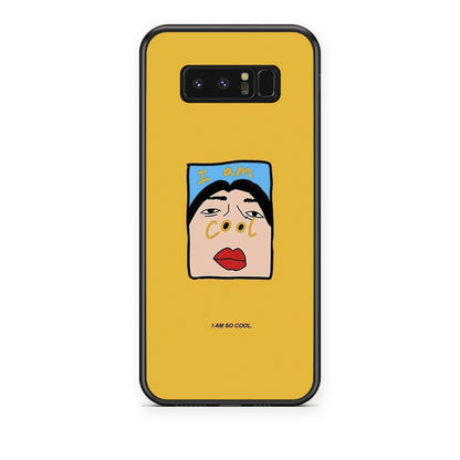 Θήκη Samsung Galaxy Note 8 So Cool από τη Smartfits με σχέδιο στο πίσω μέρος και μαύρο περίβλημα | Samsung Galaxy Note 8 So Cool case with colorful back and black bezels