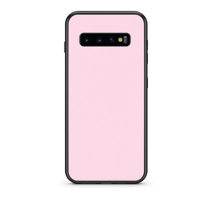 Θήκη Samsung Galaxy S10 Pale Pink από τη Smartfits με σχέδιο στο πίσω μέρος και μαύρο περίβλημα | Samsung Galaxy S10 Pale Pink case with colorful back and black bezels