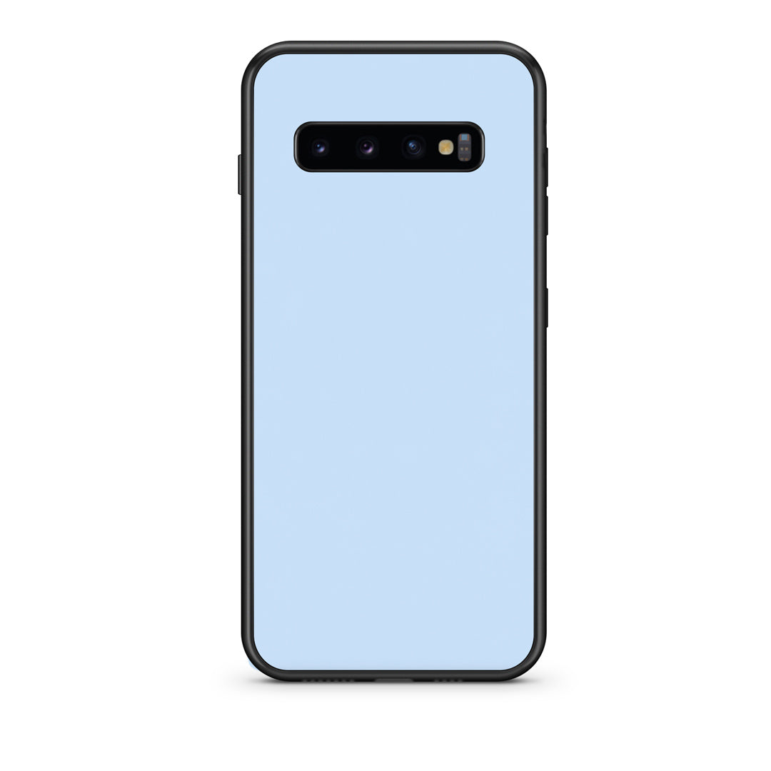 Θήκη Samsung Galaxy S10 Powder Blue από τη Smartfits με σχέδιο στο πίσω μέρος και μαύρο περίβλημα | Samsung Galaxy S10 Powder Blue case with colorful back and black bezels
