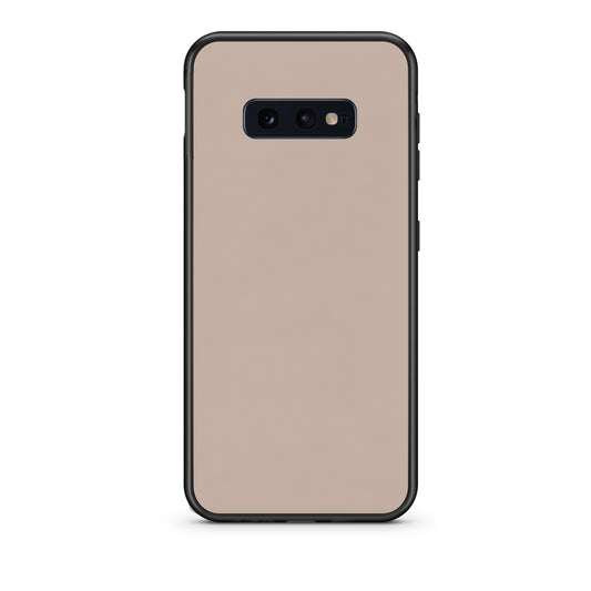 Θήκη Samsung Galaxy S10e Blush Beige από τη Smartfits με σχέδιο στο πίσω μέρος και μαύρο περίβλημα | Samsung Galaxy S10e Blush Beige case with colorful back and black bezels