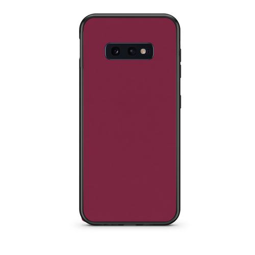Θήκη Samsung Galaxy S10e Burgundy από τη Smartfits με σχέδιο στο πίσω μέρος και μαύρο περίβλημα | Samsung Galaxy S10e Burgundy case with colorful back and black bezels