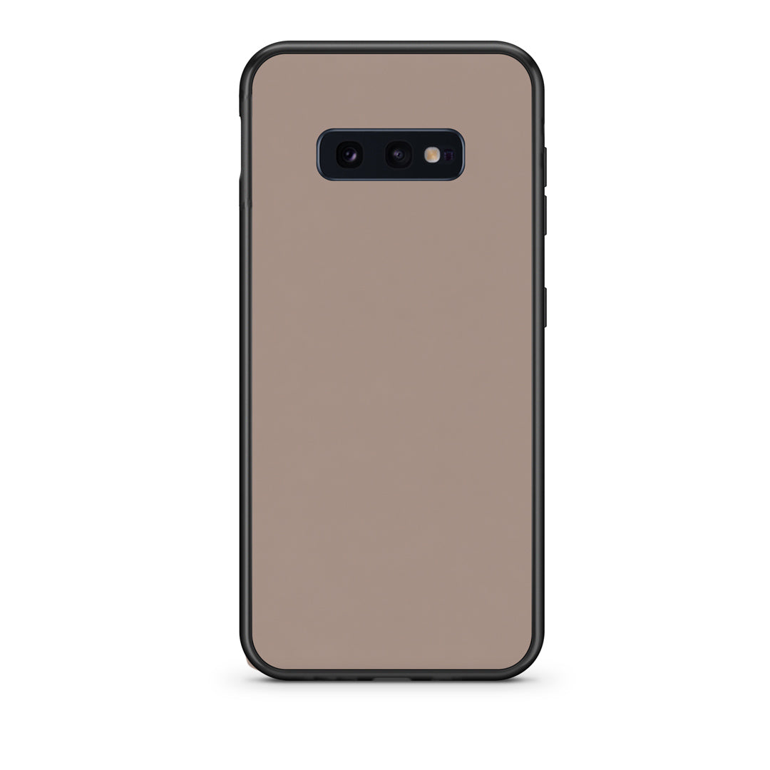 Θήκη Samsung Galaxy S10e Warm Taupe από τη Smartfits με σχέδιο στο πίσω μέρος και μαύρο περίβλημα | Samsung Galaxy S10e Warm Taupe case with colorful back and black bezels