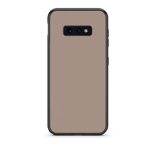 Θήκη Samsung Galaxy S10e Warm Taupe από τη Smartfits με σχέδιο στο πίσω μέρος και μαύρο περίβλημα | Samsung Galaxy S10e Warm Taupe case with colorful back and black bezels