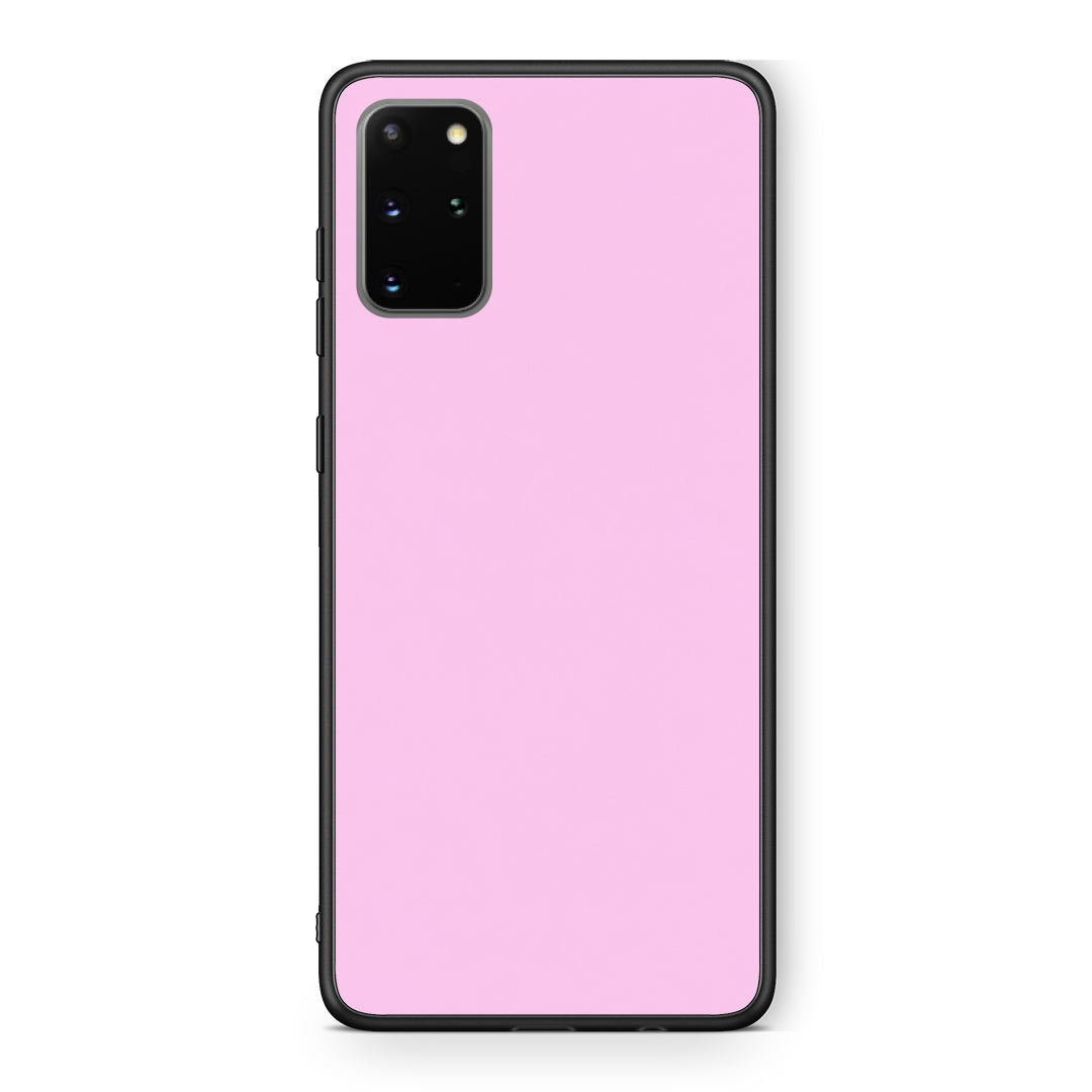 Θήκη Samsung Galaxy S20+ Cotton Candy Pink από τη Smartfits με σχέδιο στο πίσω μέρος και μαύρο περίβλημα | Samsung Galaxy S20+ Cotton Candy Pink case with colorful back and black bezels