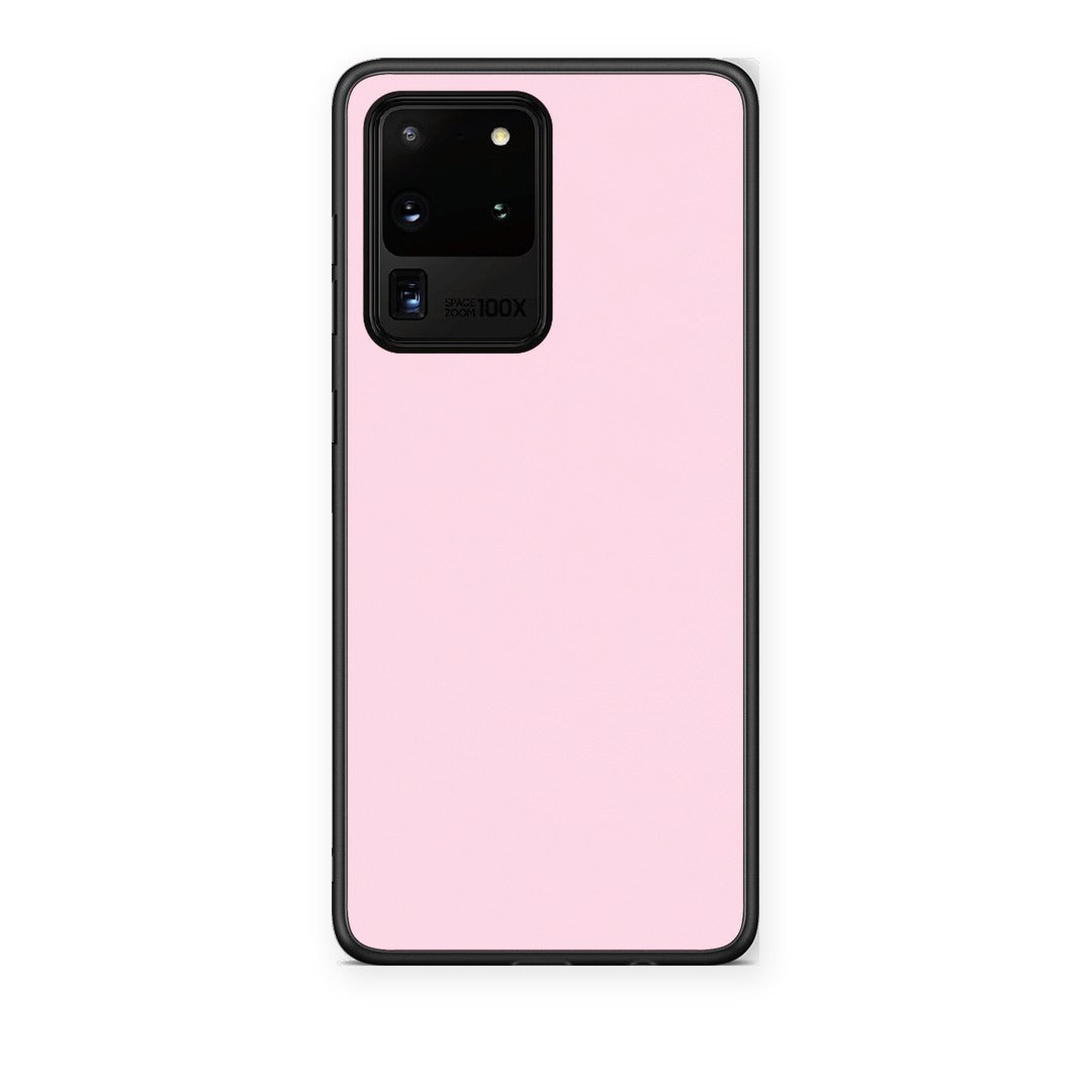 Θήκη Samsung Galaxy S20 Ultra Pale Pink από τη Smartfits με σχέδιο στο πίσω μέρος και μαύρο περίβλημα | Samsung Galaxy S20 Ultra Pale Pink case with colorful back and black bezels