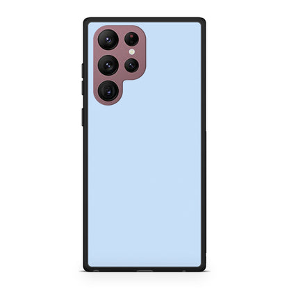 Θήκη Samsung Galaxy S22 Ultra Powder Blue από τη Smartfits με σχέδιο στο πίσω μέρος και μαύρο περίβλημα | Samsung Galaxy S22 Ultra Powder Blue case with colorful back and black bezels