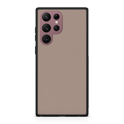 Θήκη Samsung Galaxy S22 Ultra Warm Taupe από τη Smartfits με σχέδιο στο πίσω μέρος και μαύρο περίβλημα | Samsung Galaxy S22 Ultra Warm Taupe case with colorful back and black bezels