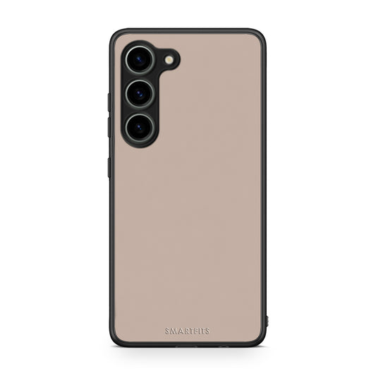 Θήκη Samsung Galaxy S23 Blush Beige από τη Smartfits με σχέδιο στο πίσω μέρος και μαύρο περίβλημα | Samsung Galaxy S23 Blush Beige case with colorful back and black bezels