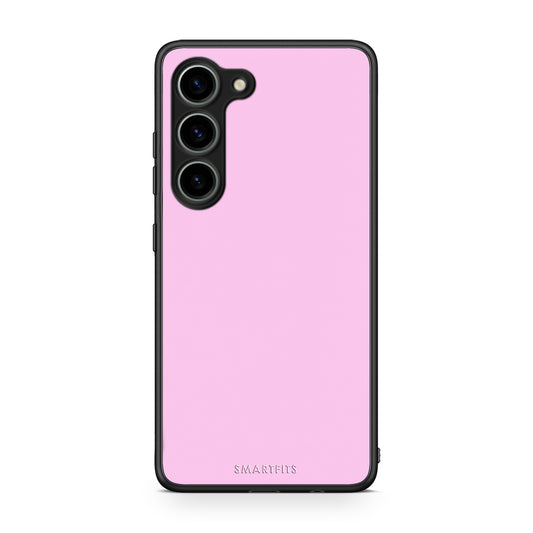 Θήκη Samsung Galaxy S23 Cotton Candy Pink από τη Smartfits με σχέδιο στο πίσω μέρος και μαύρο περίβλημα | Samsung Galaxy S23 Cotton Candy Pink case with colorful back and black bezels