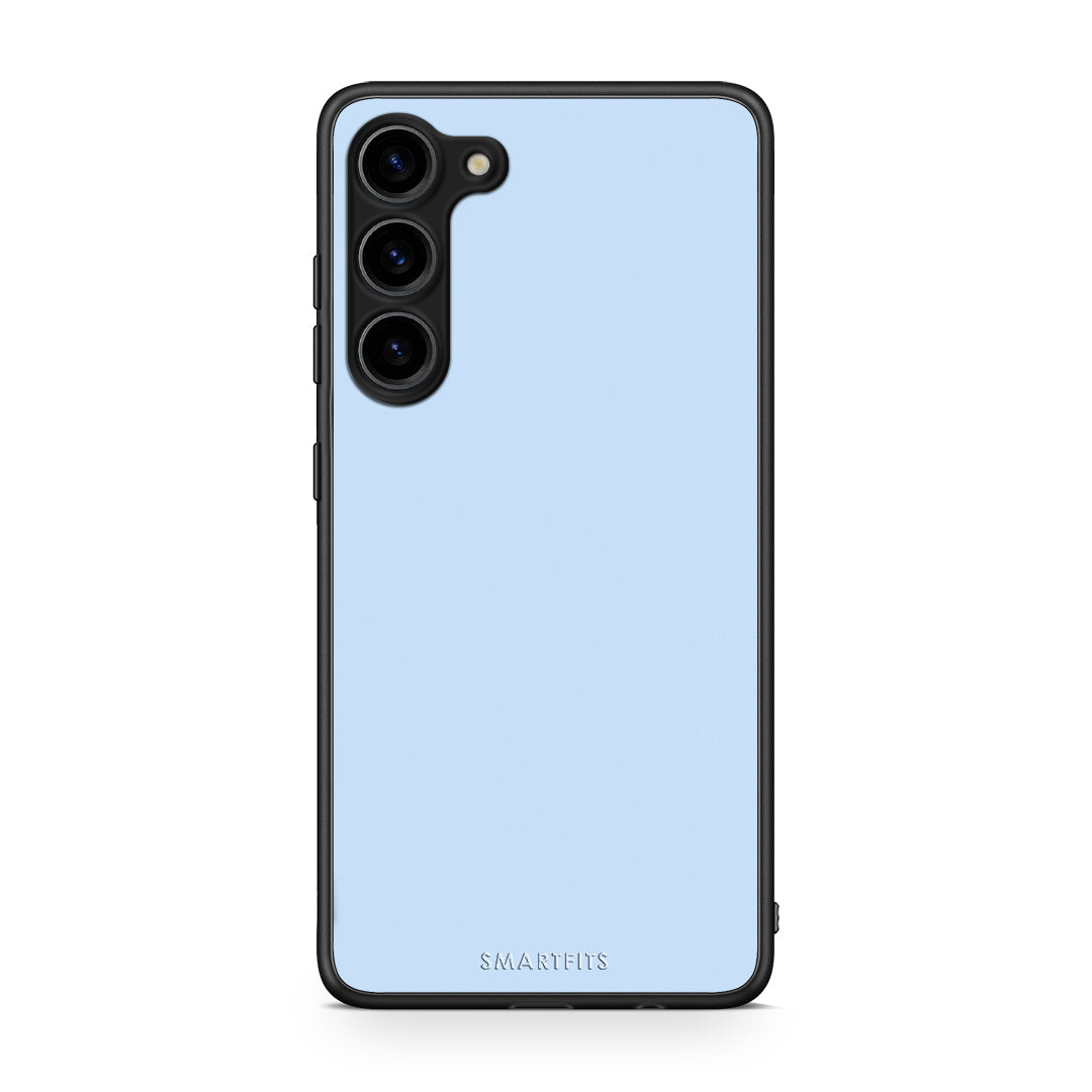 Θήκη Samsung Galaxy S23 Plus Powder Blue από τη Smartfits με σχέδιο στο πίσω μέρος και μαύρο περίβλημα | Samsung Galaxy S23 Plus Powder Blue case with colorful back and black bezels