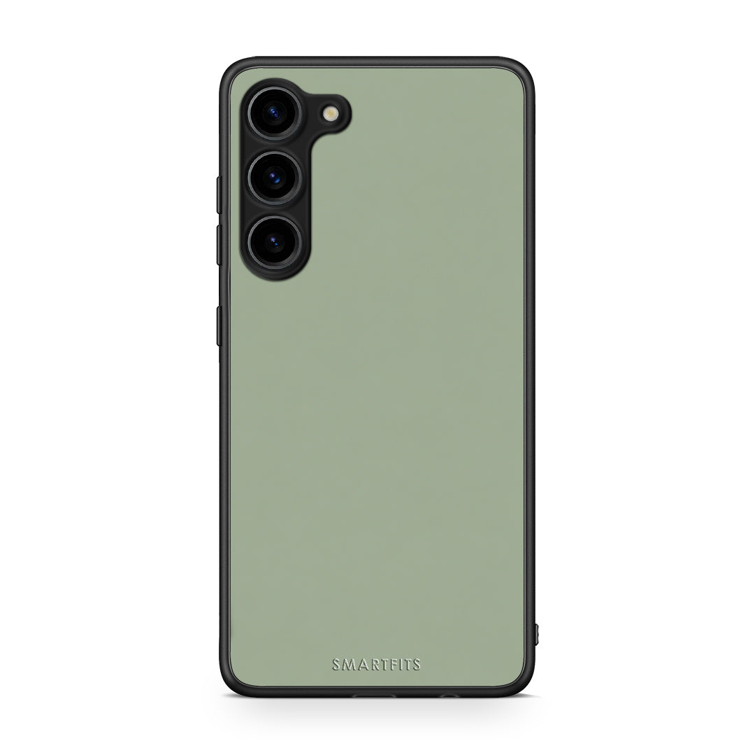 Θήκη Samsung Galaxy S23 Plus Sage Green από τη Smartfits με σχέδιο στο πίσω μέρος και μαύρο περίβλημα | Samsung Galaxy S23 Plus Sage Green case with colorful back and black bezels