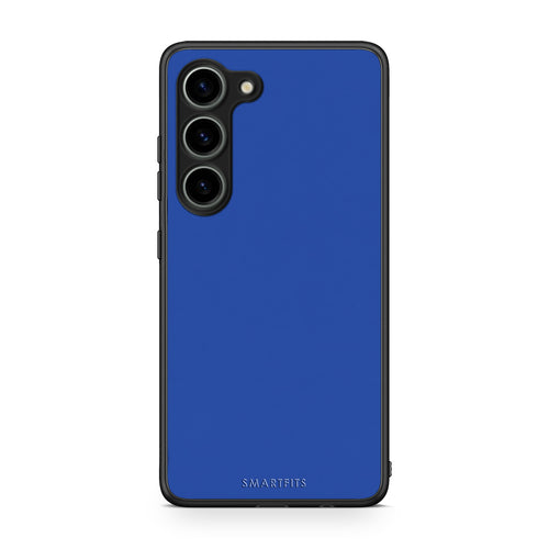 Θήκη Samsung Galaxy S23 Royal Blue από τη Smartfits με σχέδιο στο πίσω μέρος και μαύρο περίβλημα | Samsung Galaxy S23 Royal Blue case with colorful back and black bezels