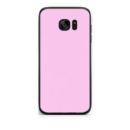 Θήκη Samsung Galaxy S7 Cotton Candy Pink από τη Smartfits με σχέδιο στο πίσω μέρος και μαύρο περίβλημα | Samsung Galaxy S7 Cotton Candy Pink case with colorful back and black bezels