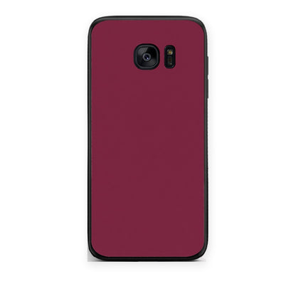 Θήκη Samsung Galaxy S7 Edge Burgundy από τη Smartfits με σχέδιο στο πίσω μέρος και μαύρο περίβλημα | Samsung Galaxy S7 Edge Burgundy case with colorful back and black bezels